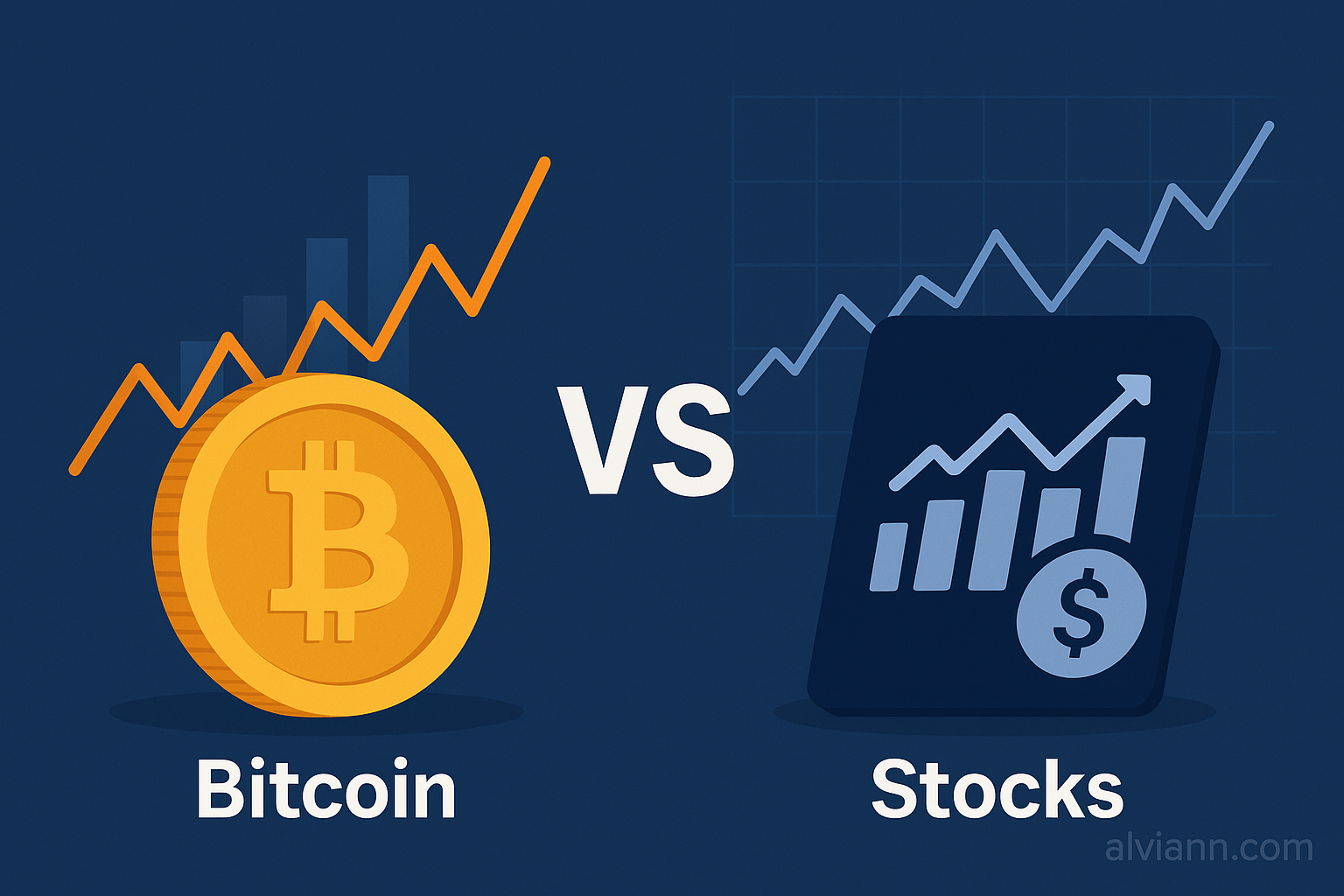 Bitcoin vs Saham