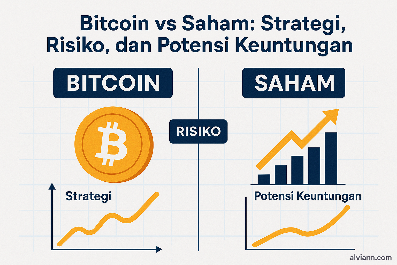Bitcoin vs Saham